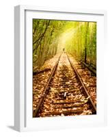 Light at the End of the Line-Nathan Wright-Framed Photographic Print