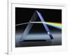 Light Beam Through Glass Prism-Matthias Kulka-Framed Giclee Print