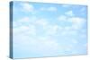 Light Blue Sky with Clouds, May Be Used as Background-Zoom-zoom-Stretched Canvas