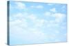Light Blue Sky with Clouds, May Be Used as Background-Zoom-zoom-Stretched Canvas