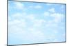 Light Blue Sky with Clouds, May Be Used as Background-Zoom-zoom-Mounted Photographic Print