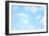 Light Blue Spring Sky with Clouds, May Be Used as Background-Zoom-zoom-Framed Photographic Print