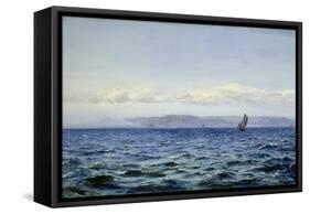 Light Breeze Off Dodman at Mevagissey, Cornwall, 1881-Henry Moore-Framed Stretched Canvas