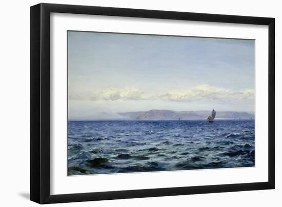 Light Breeze Off Dodman at Mevagissey, Cornwall, 1881-Henry Moore-Framed Giclee Print