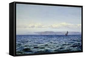 Light Breeze Off Dodman at Mevagissey, Cornwall, 1881-Henry Moore-Framed Stretched Canvas