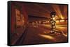 Light Bridge-Sebastien Lory-Framed Stretched Canvas