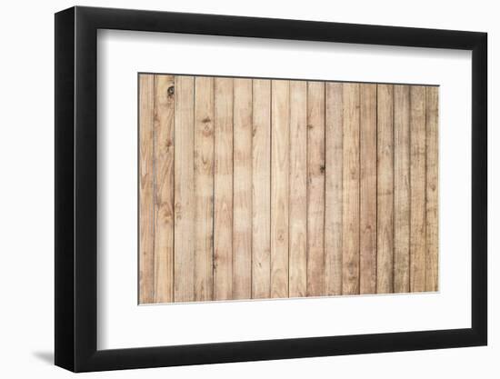 Light Brown Wood Background-naihei-Framed Photographic Print