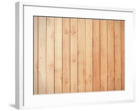 Light Brown Wood Background-naihei-Framed Photographic Print