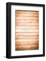 Light Brown Wood Background-naihei-Framed Photographic Print