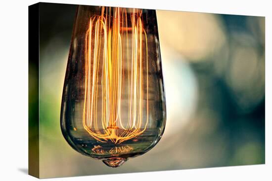 Light Bulb Closeup-null-Stretched Canvas