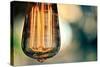 Light Bulb Closeup-null-Stretched Canvas