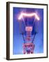 Light Bulb Filament-Victor De Schwanberg-Framed Photographic Print