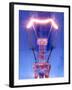 Light Bulb Filament-Victor De Schwanberg-Framed Photographic Print