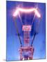 Light Bulb Filament-Victor De Schwanberg-Mounted Photographic Print