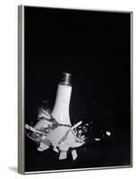 Light Bulb Shattering-null-Framed Photographic Print