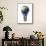 Light Bulb with Planet Earth Inside Glass, Asia View-null-Mounted Art Print displayed on a wall