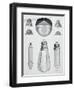 Light Bulbs on Display-null-Framed Giclee Print