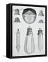 Light Bulbs on Display-null-Framed Stretched Canvas