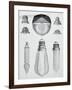 Light Bulbs on Display-null-Framed Giclee Print