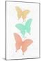 Light Butterflies-Martina-Mounted Giclee Print