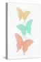Light Butterflies-Martina-Stretched Canvas
