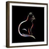 Light Cat-Ata Alishahi-Framed Giclee Print