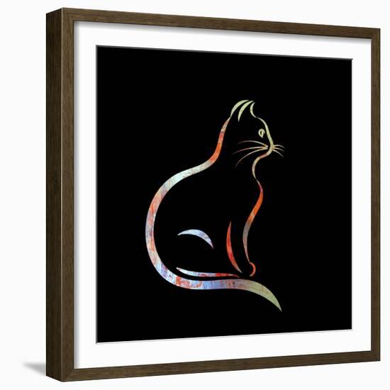 Light Cat-Ata Alishahi-Framed Giclee Print