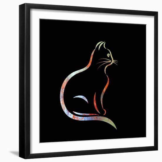 Light Cat-Ata Alishahi-Framed Giclee Print