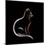 Light Cat-Ata Alishahi-Mounted Giclee Print