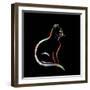 Light Cat-Ata Alishahi-Framed Giclee Print