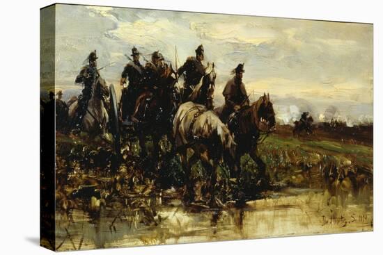 Light Cavalry-Sebastiano de Albertis-Stretched Canvas