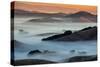 Light Color and Mist, Petaluma Hills, Sonoma County, San Francisco Bay Area-Vincent James-Stretched Canvas