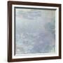 Light Coloured Nympheas, 1917-25 (Oil on Canvas)-Claude Monet-Framed Giclee Print