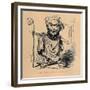 'Light Comedy Man of the Period', 1852-John Leech-Framed Giclee Print