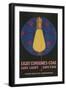 Light Consumes Coal-null-Framed Art Print