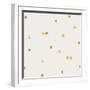 Light Cream Golden Squares Confetti-Tina Lavoie-Framed Giclee Print