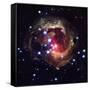 Light Echoes Around V838 Monocerotis Star-null-Framed Stretched Canvas