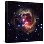 Light Echoes Around V838 Monocerotis Star-null-Framed Stretched Canvas