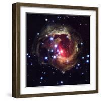 Light Echoes Around V838 Monocerotis Star-null-Framed Premium Photographic Print