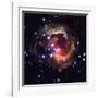 Light Echoes Around V838 Monocerotis Star-null-Framed Photographic Print