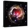 Light Echoes From Exploding Star-null-Framed Stretched Canvas
