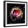 Light Echoes From Exploding Star-null-Framed Premium Photographic Print