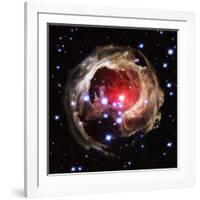 Light Echoes From Exploding Star-null-Framed Photographic Print