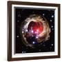 Light Echoes From Exploding Star-null-Framed Photographic Print