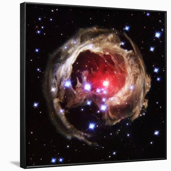 Light Echoes From Exploding Star-null-Framed Photographic Print