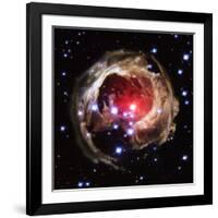 Light Echoes From Exploding Star-null-Framed Photographic Print