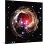 Light Echoes From Exploding Star-null-Mounted Photographic Print