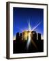 Light Flares At Stonehenge, Artwork-Victor Habbick-Framed Photographic Print