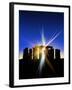 Light Flares At Stonehenge, Artwork-Victor Habbick-Framed Photographic Print