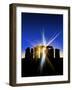 Light Flares At Stonehenge, Artwork-Victor Habbick-Framed Photographic Print